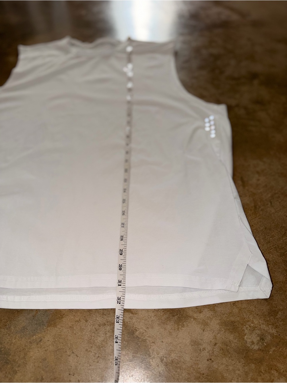 Northyard White Sleeveless Performance Training Tank 3XL - Picture 5 of 7
